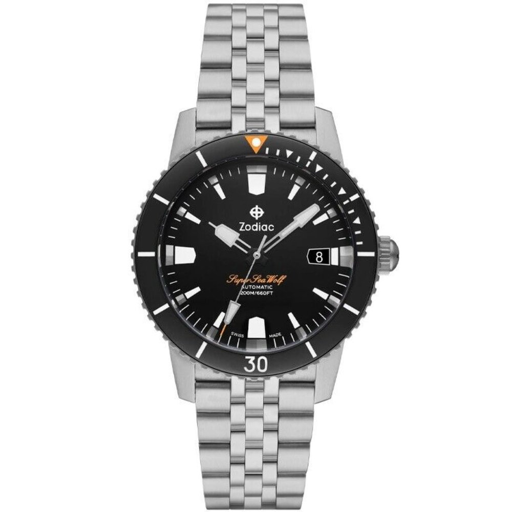 🚫SOLD🚫Zodiac Super Sea Wolf 53 Compression Automatic Watch,40mm ZO9288